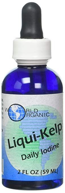 Nature s Discount S.Lucia WORLD ORGANICS Liquid Kelp Iodine 2 Oz