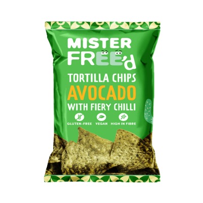 Mister Free'd Tortilla Chips With Avocado 