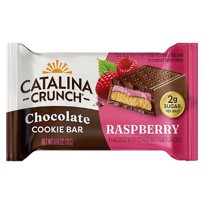 Chocolate Cookie Raspberry Bar  