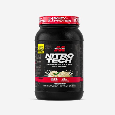 Nitro Tech 100% Whey Gold French Vanilla Cream